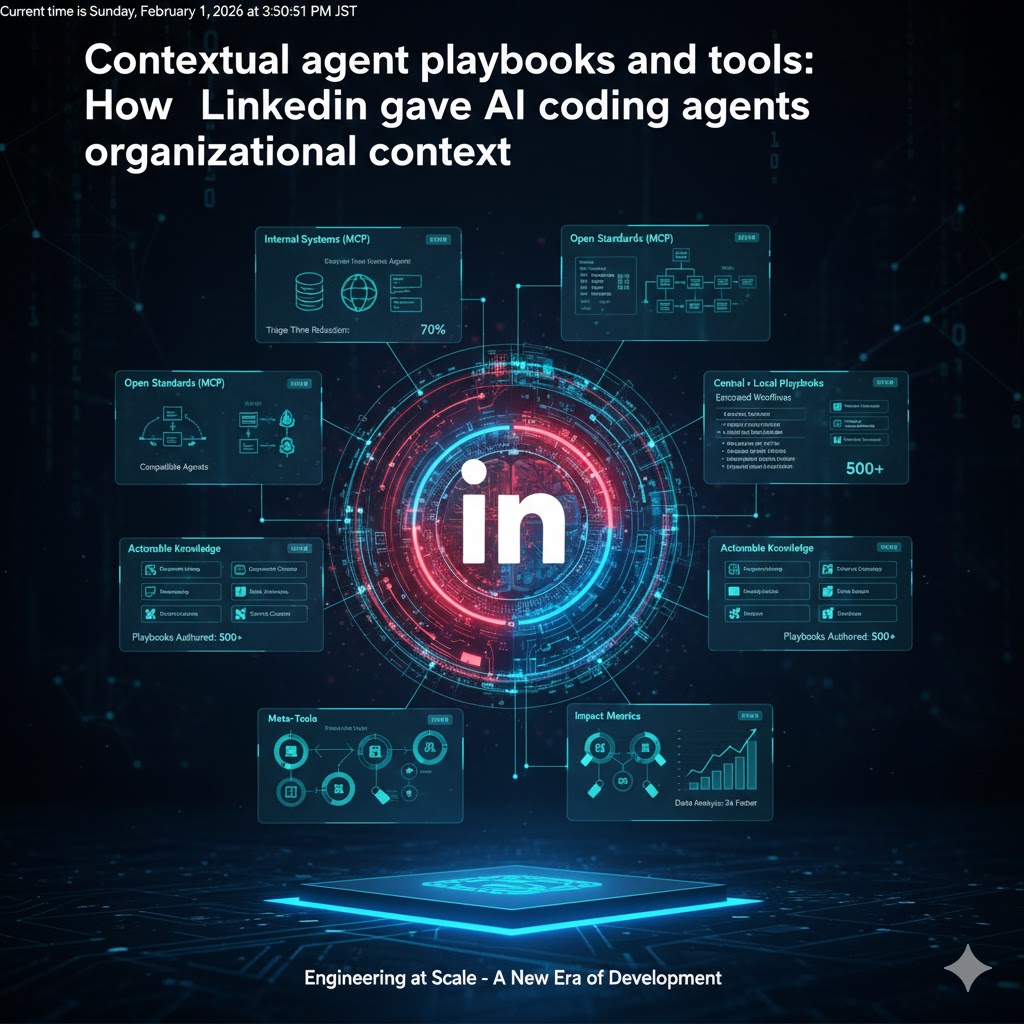 Contextual agent playbooks and tools: How LinkedIn gave AI coding agents organizational context