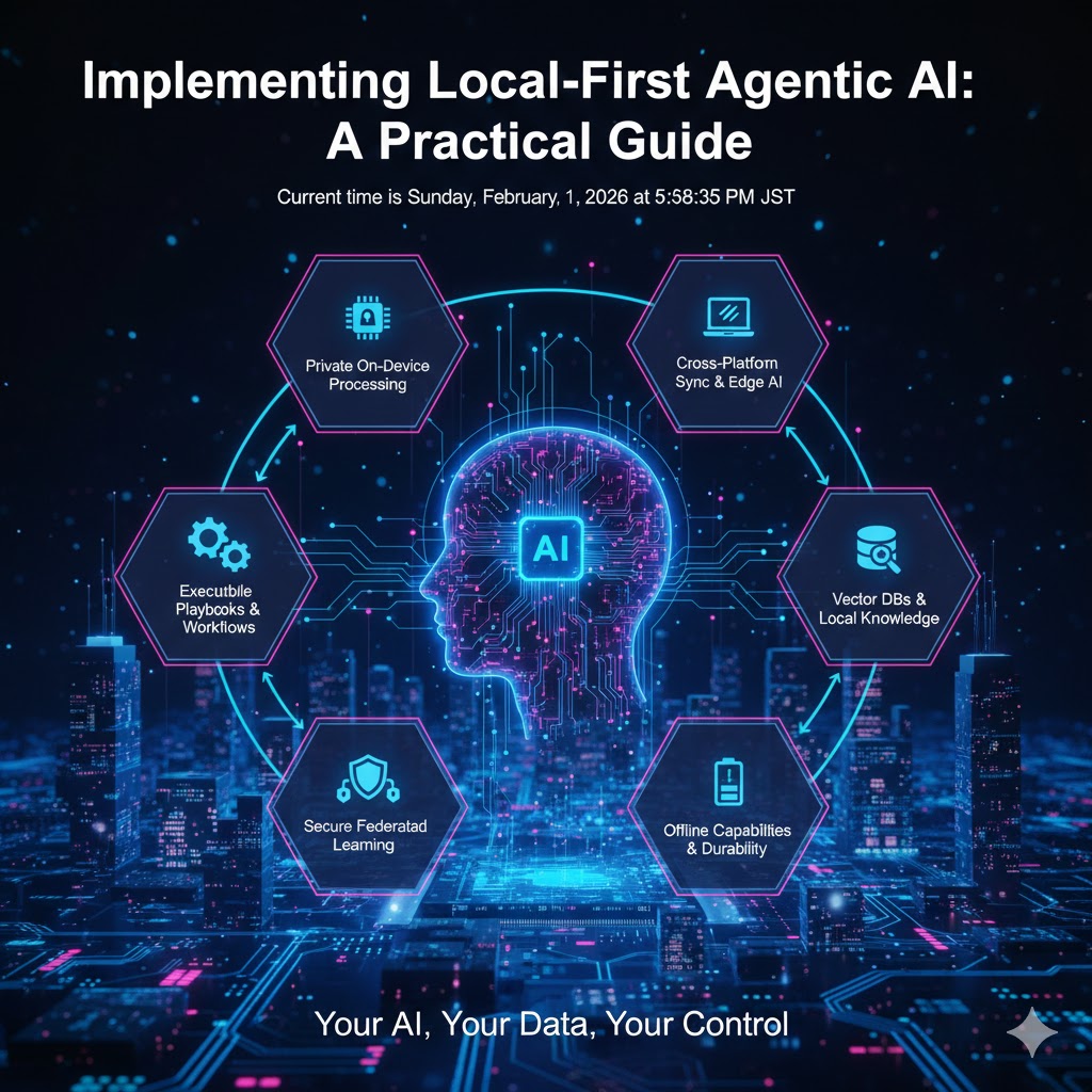 Jan 29, 2026 ⋅ 5 min read Implementing local-first agentic AI: A practical guide