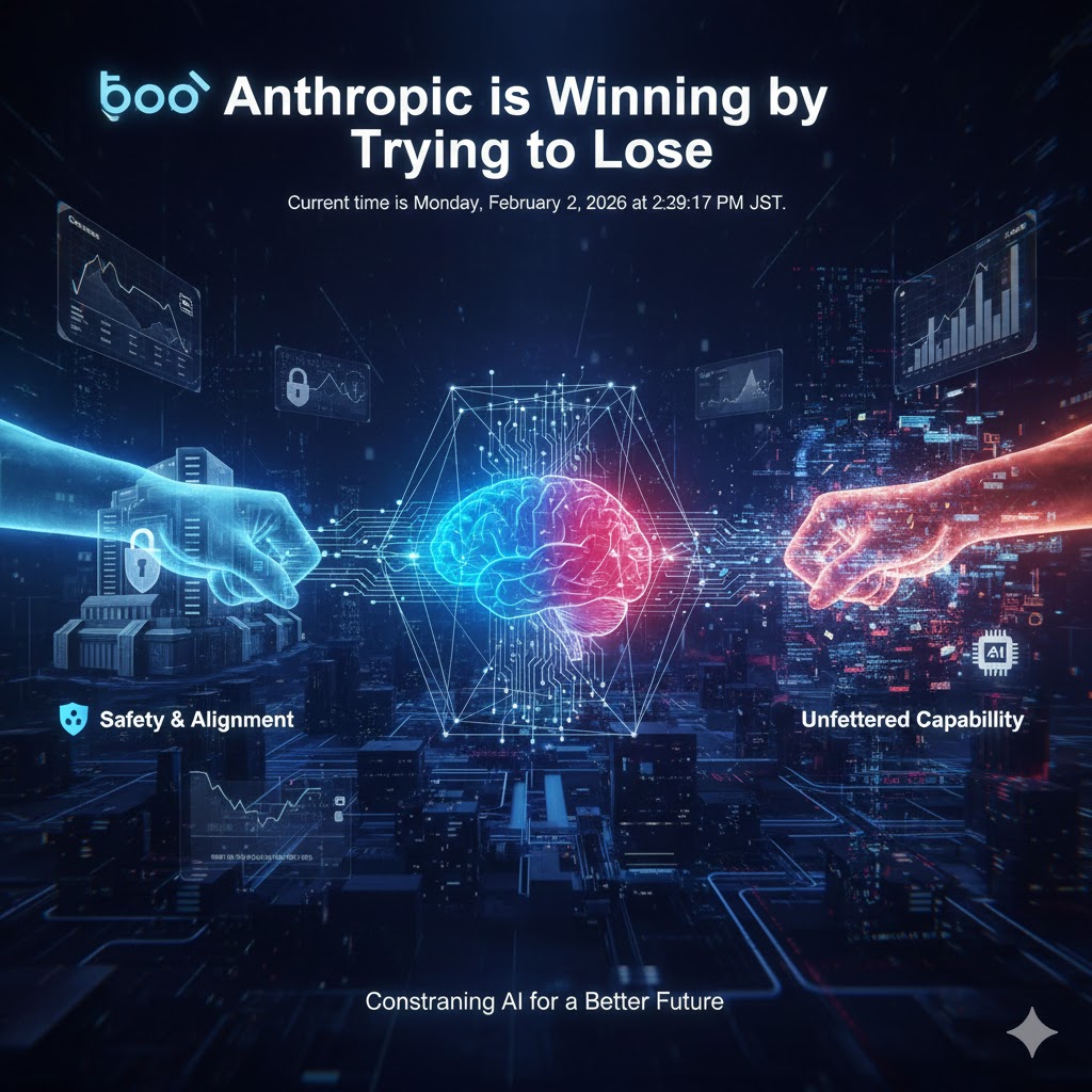 🤖 Anthropic is Winning by Trying to Lose